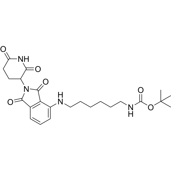 Thalidomide-NH-C6-NH-Boc 2093536-13-9